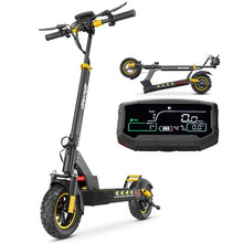 iENYRID Electric Scooter 800W Off-Road 10-Inch Tires, 30 Miles Range Black