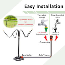 ERRULAN Multi-Use Outdoor Heat Relief Standing Misting System Kit