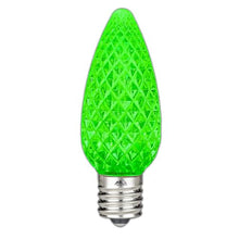 Novelty Lights 500CT Case C9 LED Faceted Ultra Bright Dimmable Outdoor Christmas Light Replacement Bulbs Decorative LED Bulbs LED Christmas Lights, C9 Christmas Lights C9 LED Bulbs (Green)