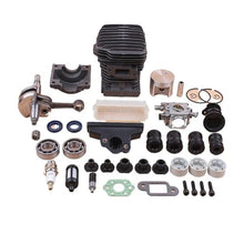 BEIMLGPS 42.5MM Engine Motor Assembly Cylinder Piston Carburetor AV Buffer Set for MS250 MS230 025 023 MS 250 230 Chainsaw Spares Accessories