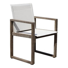 Pemberly Row 34" Eucalyptus Wood Arm Chairs, Brown Finish, Rot-Resistant, Water-Resistant, Modern Patio Dining Chairs, Set of 4, Durable Outdoor Seating for Patio or Garden