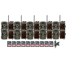 Stealth Cam 36MP Fusion Max Cellular Trail Camera Bundle with 10x Solar Power Panels and 32GB Memory Cards