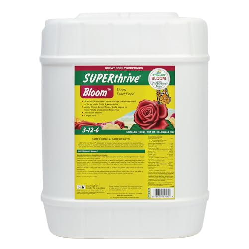 Dyna-Gro DYBLM500 BLM-500 5 Gallon Bloom 3-12-6 Liquid Plant Food, White