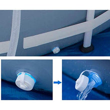 Rsmmpqa 120 Inch Outdoor Large Swimming Pool Anti-Slippery Foldable Swimming Pool Water Fun Bathtub Backyard Water Party