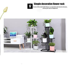 RWGOVLU Plant Stand 4/6 Layers Iron Shelf For Flower Stand Shelves Plant Stand Flower Pot Holders For Balcony Living Room Garden Outdoor Dekoration Indoor Plant Stands ( Color :