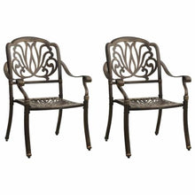 RJPLMFV 3 Piece Cast Aluminum Bistro Set Bronze