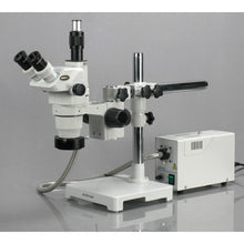 AmScope Professional Trinocular Stereo Zoom Microscope 6.7X-90X White