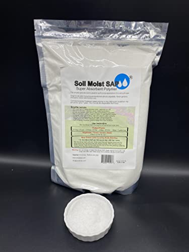Soil Moist SAP Water Storing Crystals Polymer Small Granular 20-100 Mesh White