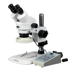 AmScope Professional Binocular Stereo Zoom Microscope White