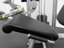 BK BodyKore Isolation Series Leg Extension & Leg Curl GR639 Black and Silver