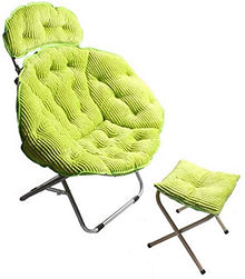 Foldable Zero Gravity Lounge Chair, Outdoor Sun Lounger, Suitable for Home Office Lunch Break Chair Outdoor Patio Pool Chair Foldable Deck Chair (Brown) (Green)