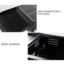 Charcoal Grill, Portable Folding Charcoal BBQ Grill, Portable BBQ Grill for Outdoor Cooking Camping and Family Barbecue Outdoor Picnic