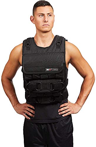 miR Adjustable Weighted Vest (Long Style) Pro Plus 100lbs