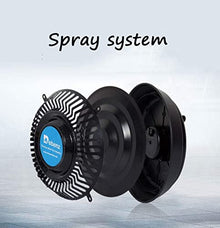 DFEDHF Heavy-Duty Fan Powerful Oscillating Cooling Fan Noiseless/Industrial Humidifying Misting Fan/Fit for Workshop, Warehouse