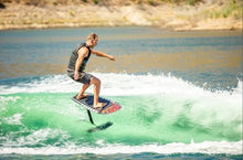 Liquid Force 2024 Launch Foil Board and Launch 120 Wake Foil Kit Package Black