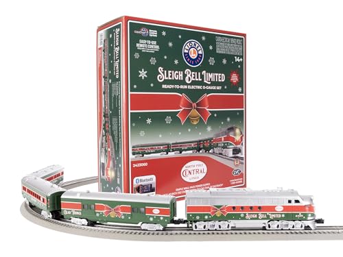 Lionel Sleigh Bell Limited Electric Train Set with Bluetooth & Remote Multi-color