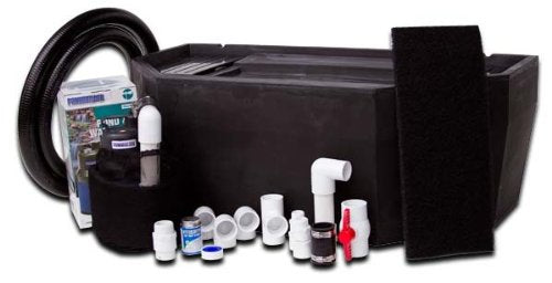 Pond Builder Basin Kit for Formal Waterfall Black