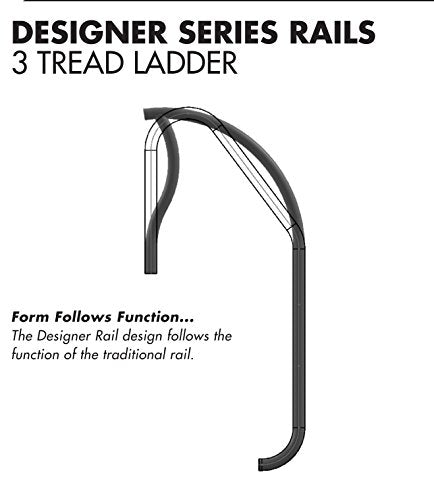 Inter-Fab Sure-Step Designer Pool Ladder Stainless Steel Treads