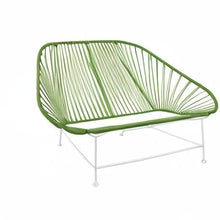 Innit Inlove Loveseat Cactus Weave on Copper Frame