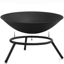 Fire Pit Modern Home Garden Courtyard Grill Stand Wrought Iron Fire Pits Bonfire Party Brazier Wood Heater Outdoor Camping Furnace
