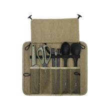 6PCS BBQ Tools Set, Portable Camping Kitchen Cookware for Outdoor Travel, Picnic, and Barbecue