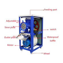 BREVELTION 220V Electric Meat Grinder 3KW 400-500KG/H Blue