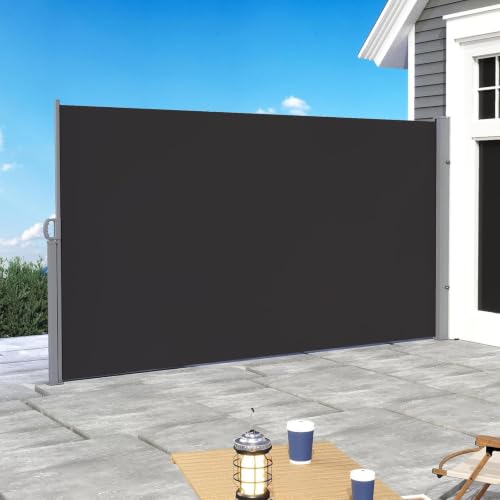 Outdoor Side Pull Shade,Side Pull Sunshade,Dark Grey