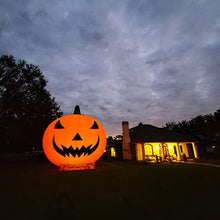 OZIS Giant 33Ft Inflatable Pumpkin Decorations with Blower Orange