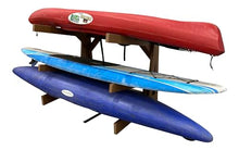 Log Kayak Rack One-Sided Recycled Poly Kayak Rack Nutmeg Brown