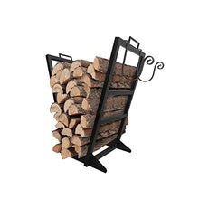 DJVHSRI Iron Wood Storage Rack Firewood Rack Firewood Support Rack Wood Stacking Rack Shelf Bracket,