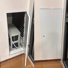 Blazea Flush White Access Panel, Large Insulated Attic Access Door with Lock, 16 18 24 30 36 48 in Electrical Inspection Service Door Cover Decorative(20x36in)