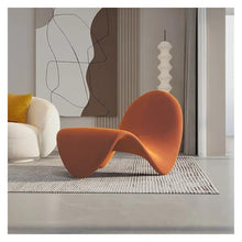 OUTIFUOSSR Tongue Chair Lazy Sofa Single Designer Living Room Balcony Lying Leisure Creative Furniture Seat Hallway Ottoman(A)
