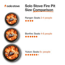 Solo Stove Yukon Amazon Exclusive Bundle | 27" Smokeless Wood Fire Pit