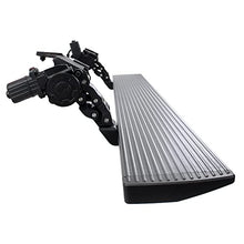 Go Rhino E1 Electric Running Board Kit for Jeep Wrangler Textured Black