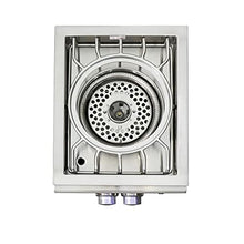 RCS Pro Series Built-in Power Burner W/Stainless Steel Lid - Natural Gas - RSB3A