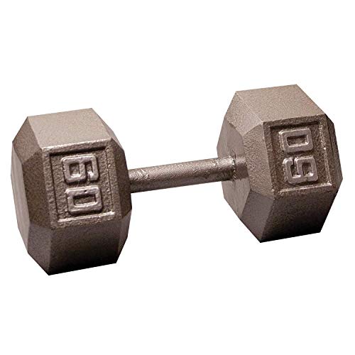 Body-Solid Hex Dumbbells Black