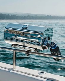 Magma A10-918-3 Stainelss Steel Marine Kettle Anacapa Gas Grill (9" x 18")