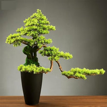 YXIANG56Q Fake Plants Floor Artificial Bonsai Tree Hotel Clubhouse Entrance Decoration Fake Plants Potted Plants Bonsai Tree