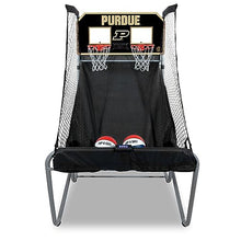 Pop-A-Shot Home Dual Shot with Purdue Boilermakers NCAA Graphics Black