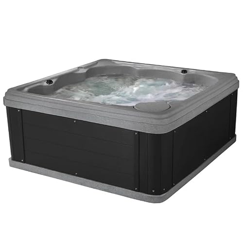 Hot Tub Bundle, Inland Hot Tub, Side Steps, Extra Filter, Six Person Spa, Insulated Cover Included, Aqualife by Strong Spas