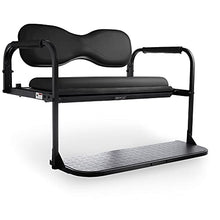 Golf Cart King MODZ® Flip4 EZGO RXV Golf Cart Rear Seat Kit Black