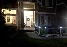 WEATHERABLES Haven 4x4 Post Cap Lights – Durable Low Voltage Post Lights with Photocell Sensor and Easy Installation for Vinyl Decks, Patios, Porches and More (6 Caps)