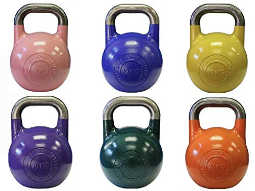 Ader Pro-Grade Kettlebell 6 PC Set - Multi Color