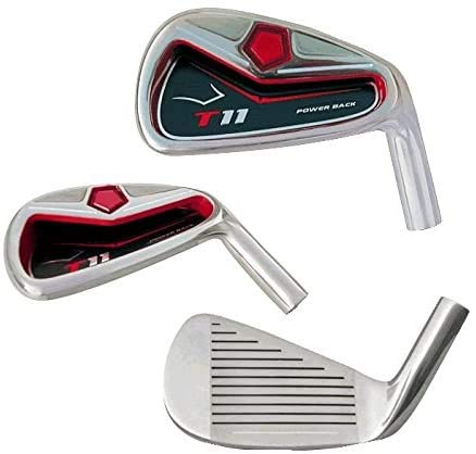 Swift Speed Big & Tall Black Iron Set +2" Custom XL XXL Golf Clubs Power Back T11: 4, 5, 6, 7, 8, 9, Pw + Free Sw