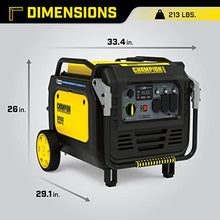Champion Power Equipment 8500-Watt Electric Start Home Backup Portable Inverter Generator with Quiet Technology and CO Shield