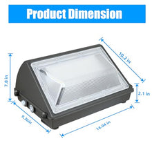 Lifgright 150W LED Wall Pack Light,4 Pack 5000K 18000 Lumens Outdoor Lights Dusk to Dawn,IP65 Waterproof,600-800W HPS Equivalent Outdoor LED Security Light (4 Pack)