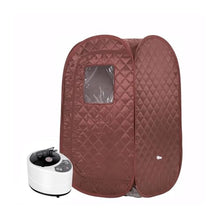 900W 2L Portable Folding Personal Steam Sauna Tent Set Remote Control