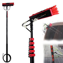 3-11M（ 12FT-36FT） Cleaning Photovoltaic and Solar Panels Water/Hose Fed Pole Window Cleaning Brush Equipment Cleaning Photovoltaic and Solar Panels