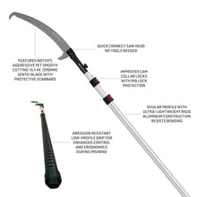 Notch 16' Sentei 3 Section Telescoping Aluminum Polesaw