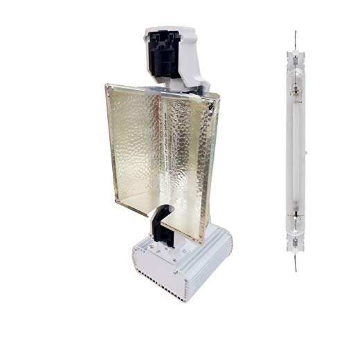 POWER ESSENCE 1000 Watt 347V DE Double Ended Grow Light Fixture with Bulb,Master Controller Funtion